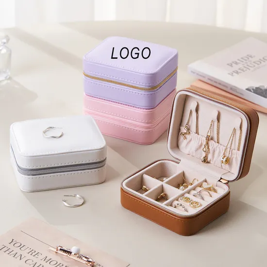 Wholesale Custom Printing Jute Jewelry Package Bag and Pouch Ring Necklace Lipstick Perfume Jewelry Pouch with Logo 