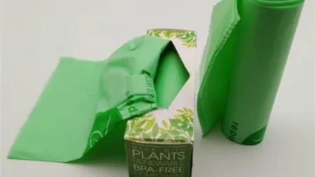 Factory Price PLA Supermarket Disposable Shopping Recyclable Film Bags Without Pollution 